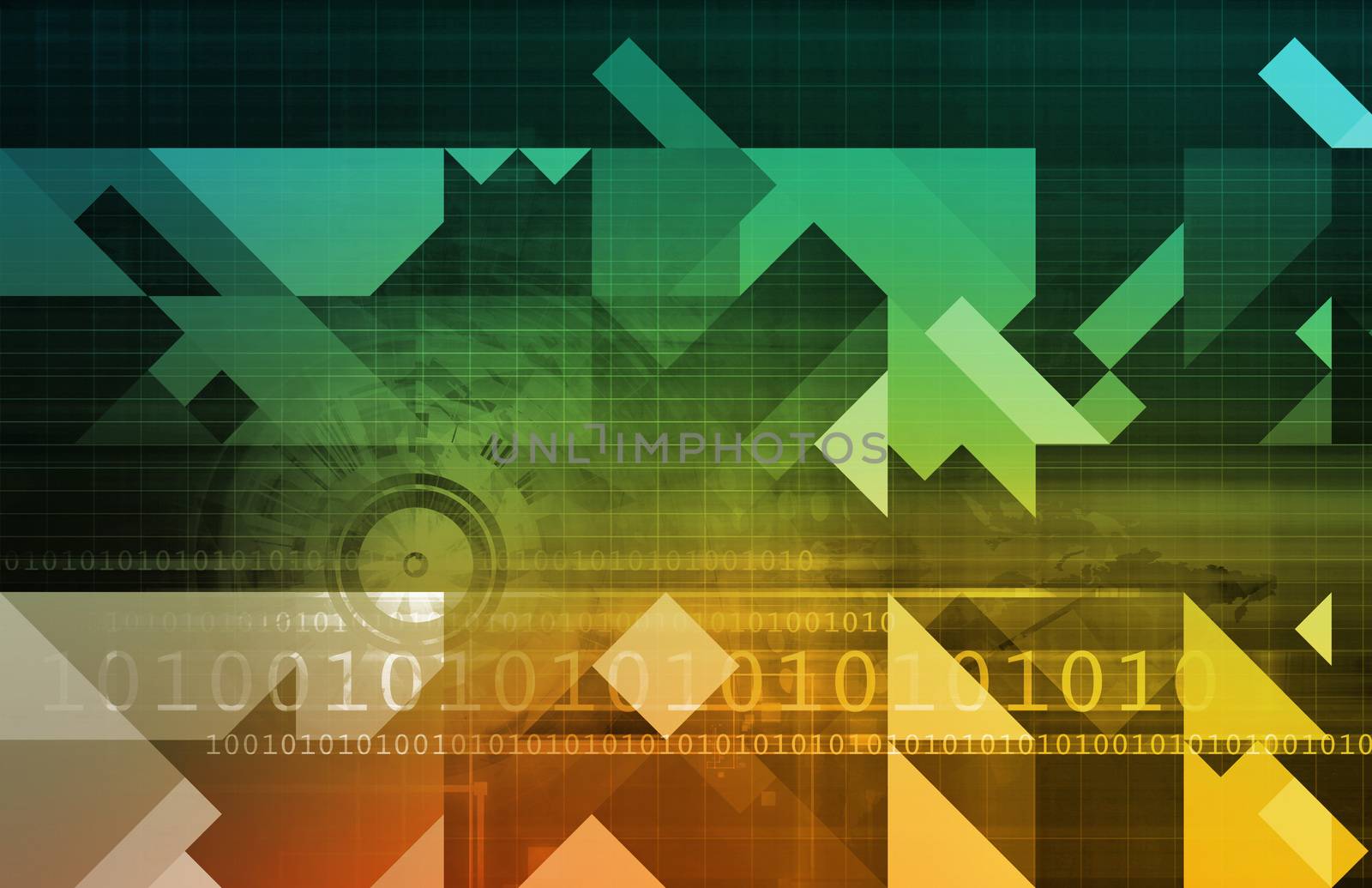 Medical Technology Background as a Art Concept