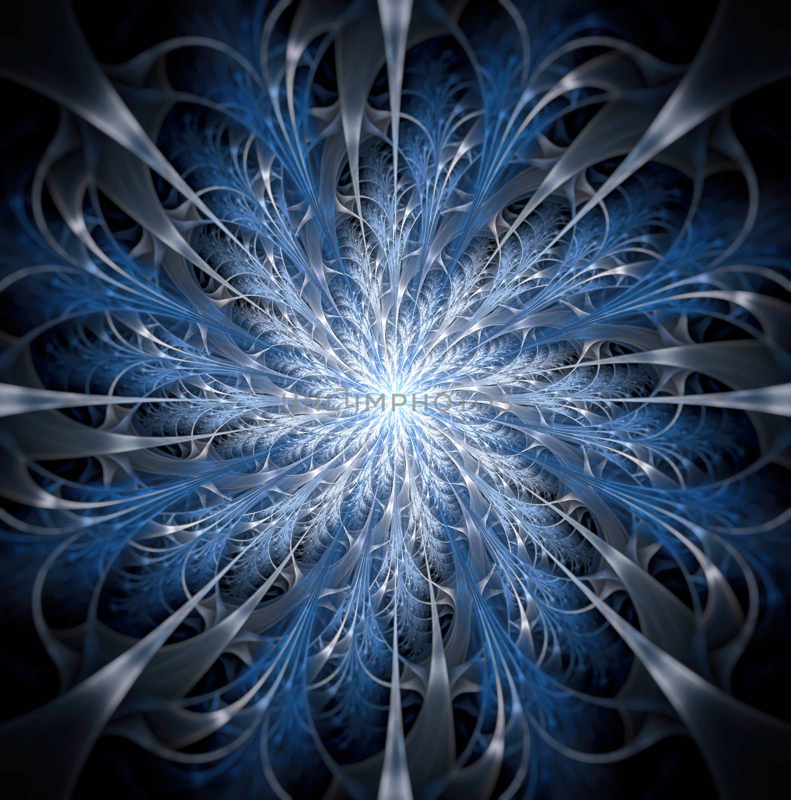 Computer generated fractal artwork for design