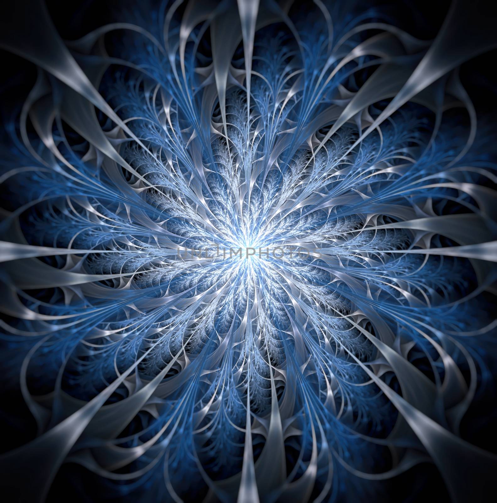 Computer generated fractal artwork for design