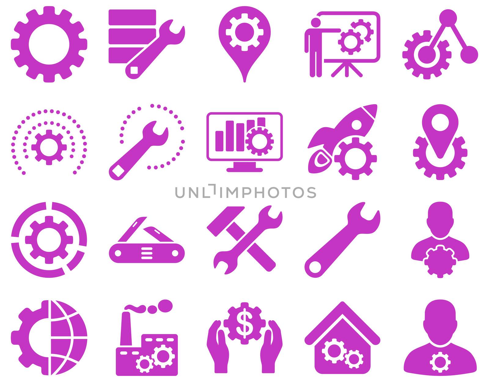 Settings and Tools Icons by ahasoft