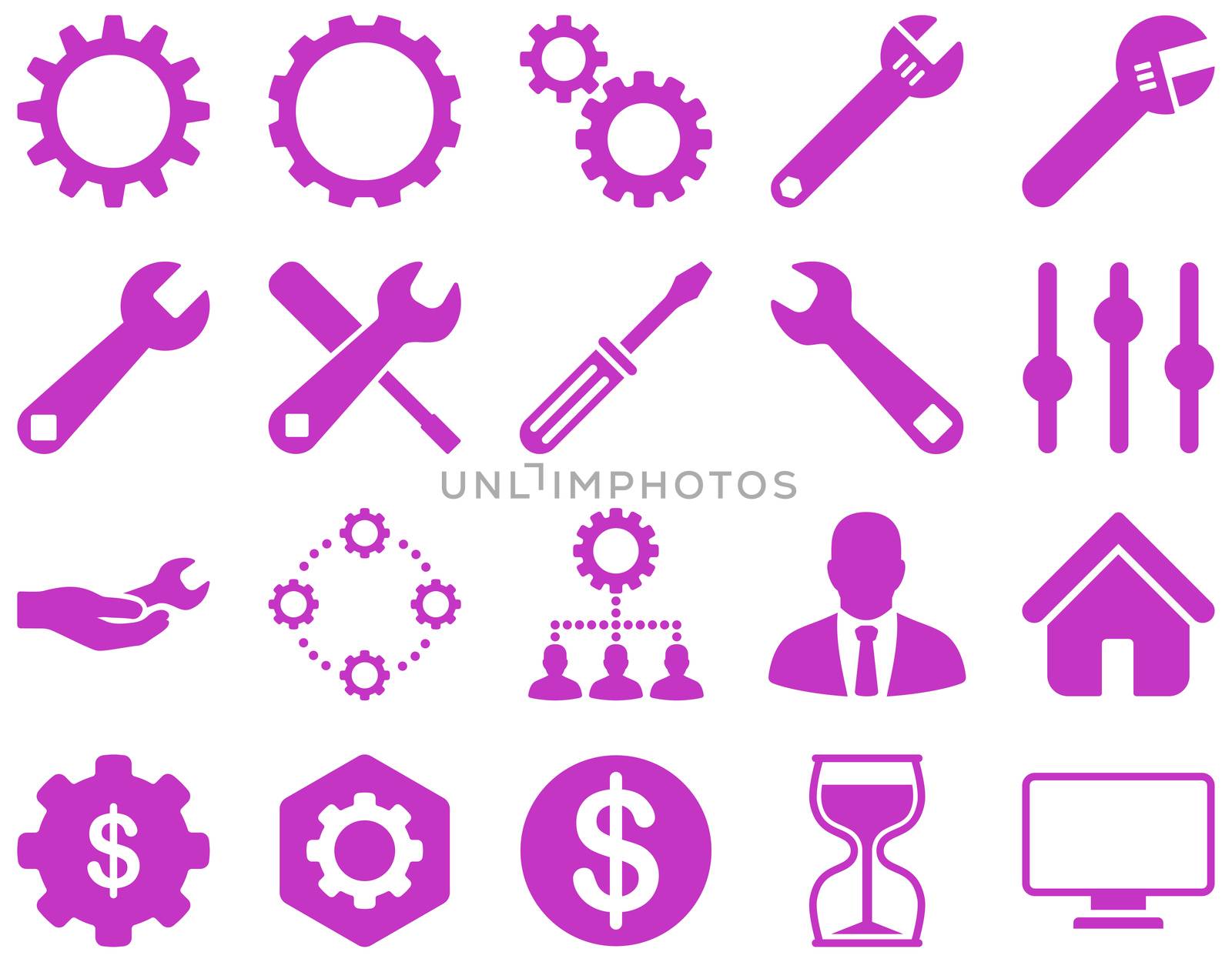 Settings and Tools Icons by ahasoft