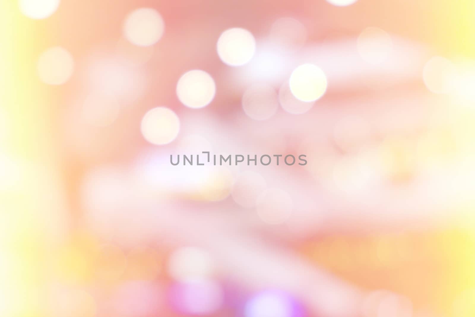 Abstract blurred background with bokeh of light