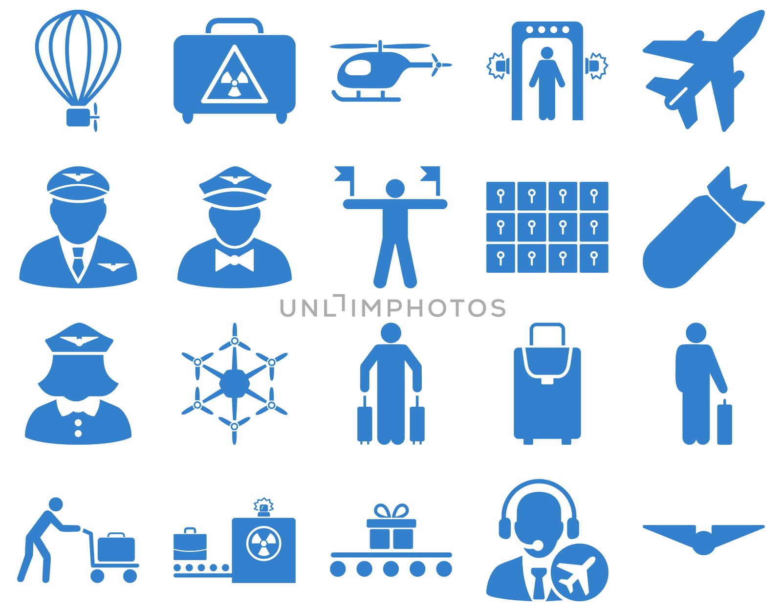 Airport Icon Set by ahasoft