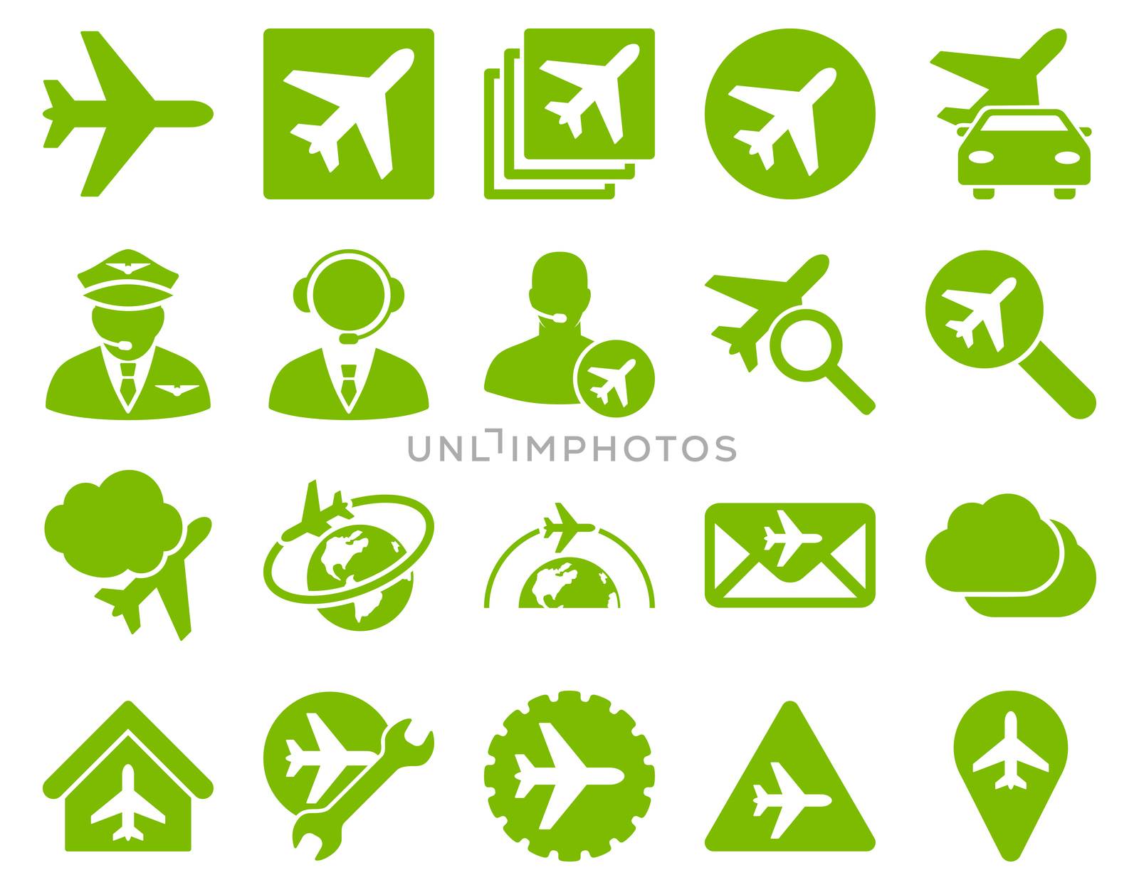 Aviation Icon Set by ahasoft