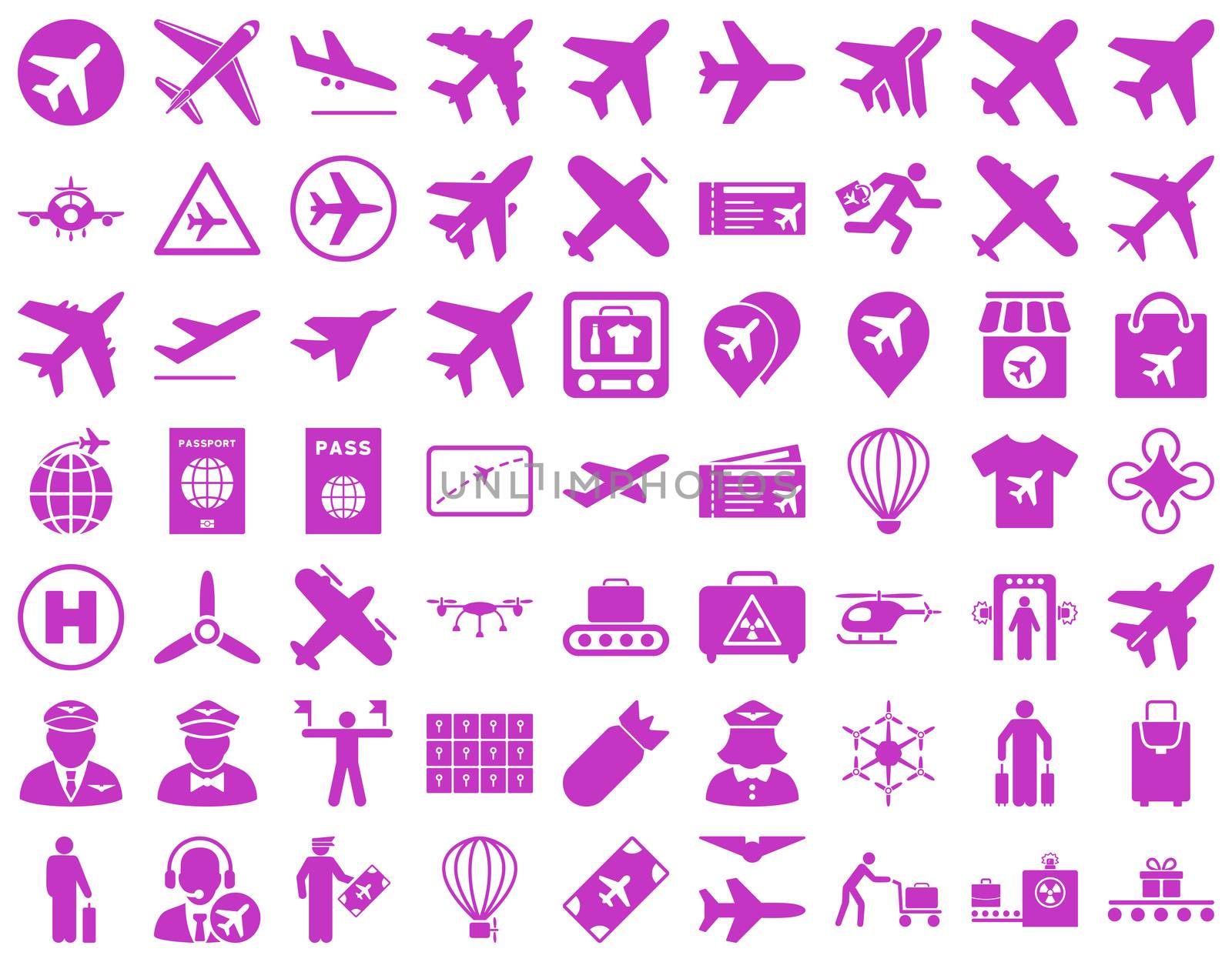 Aviation Icon Set by ahasoft