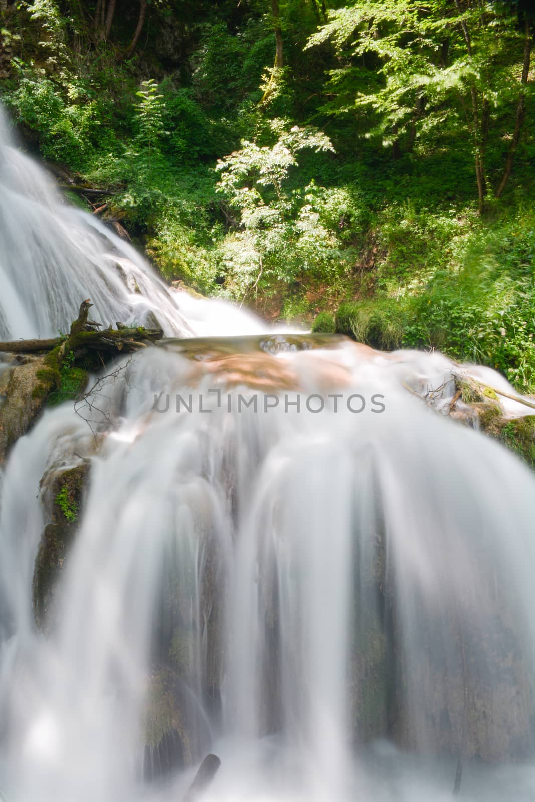 Rapids in the stream near Gostilje waterfall