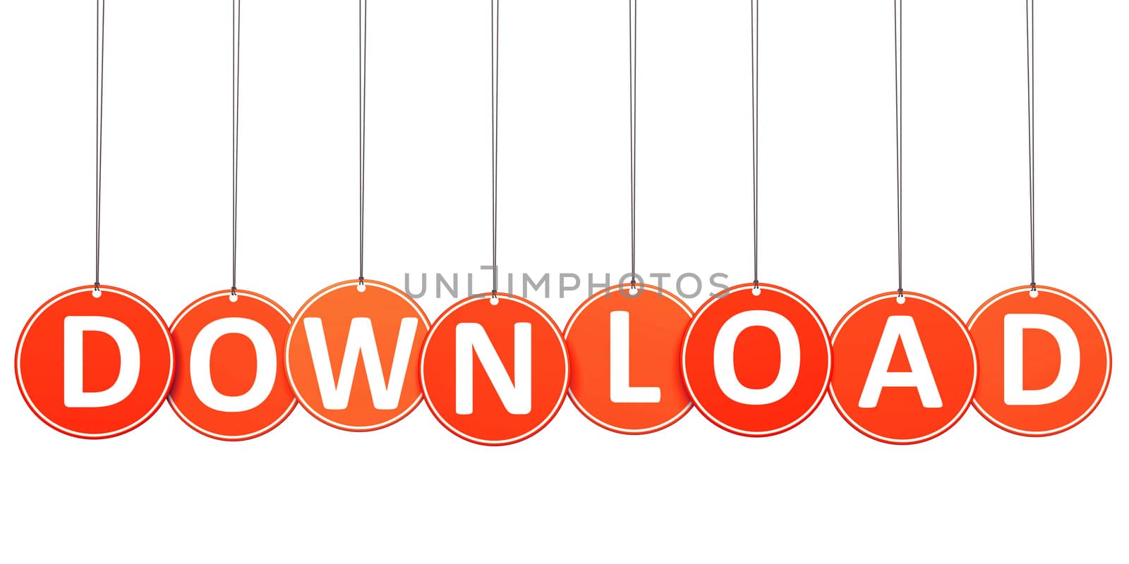 An image of some tags with the word download