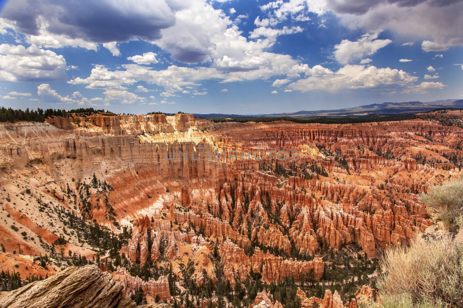 Hoodoos Inspiration Point Bryce Canyon National Park Utah by bill_perry