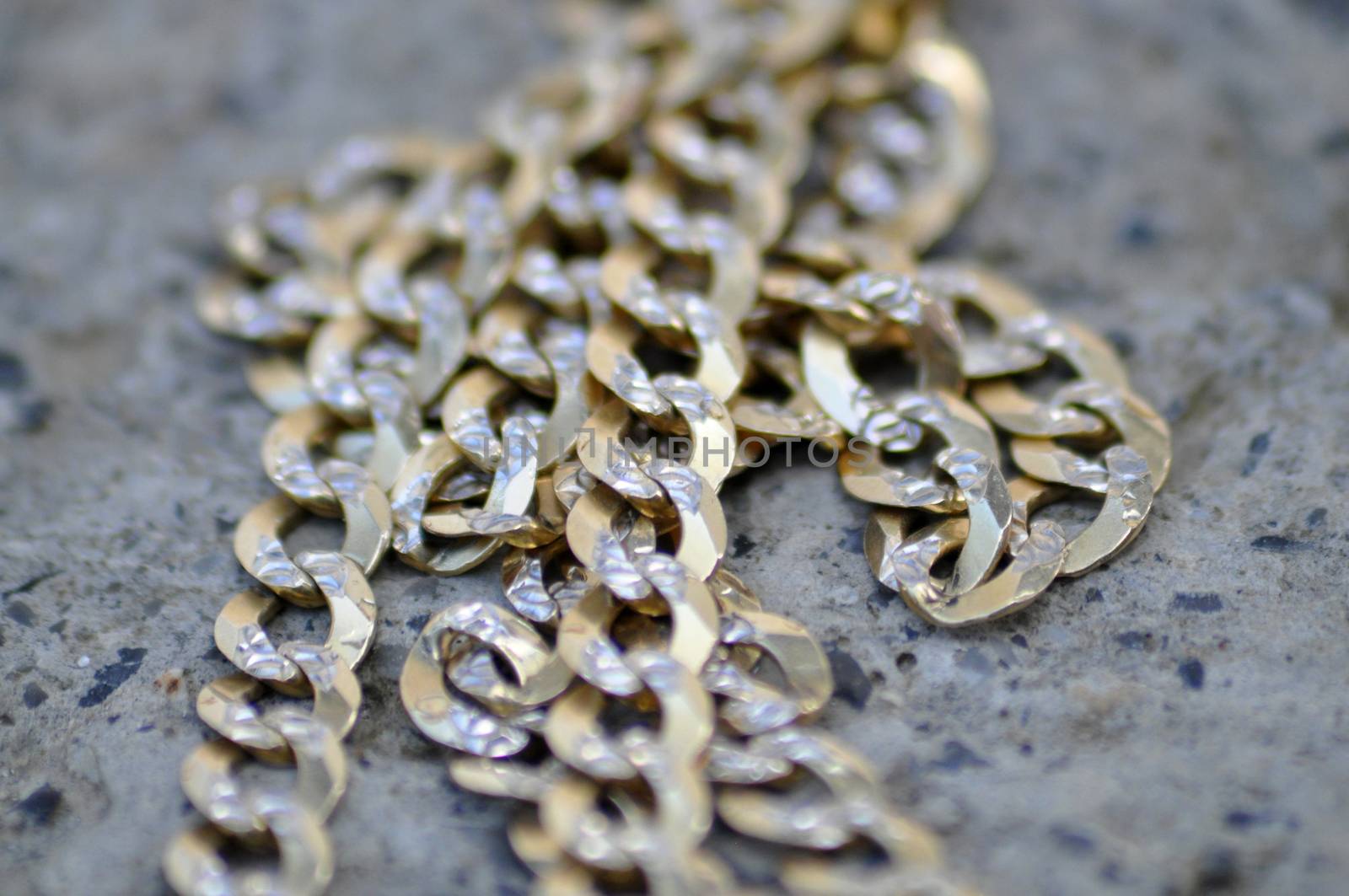 Golden necklace by nehru