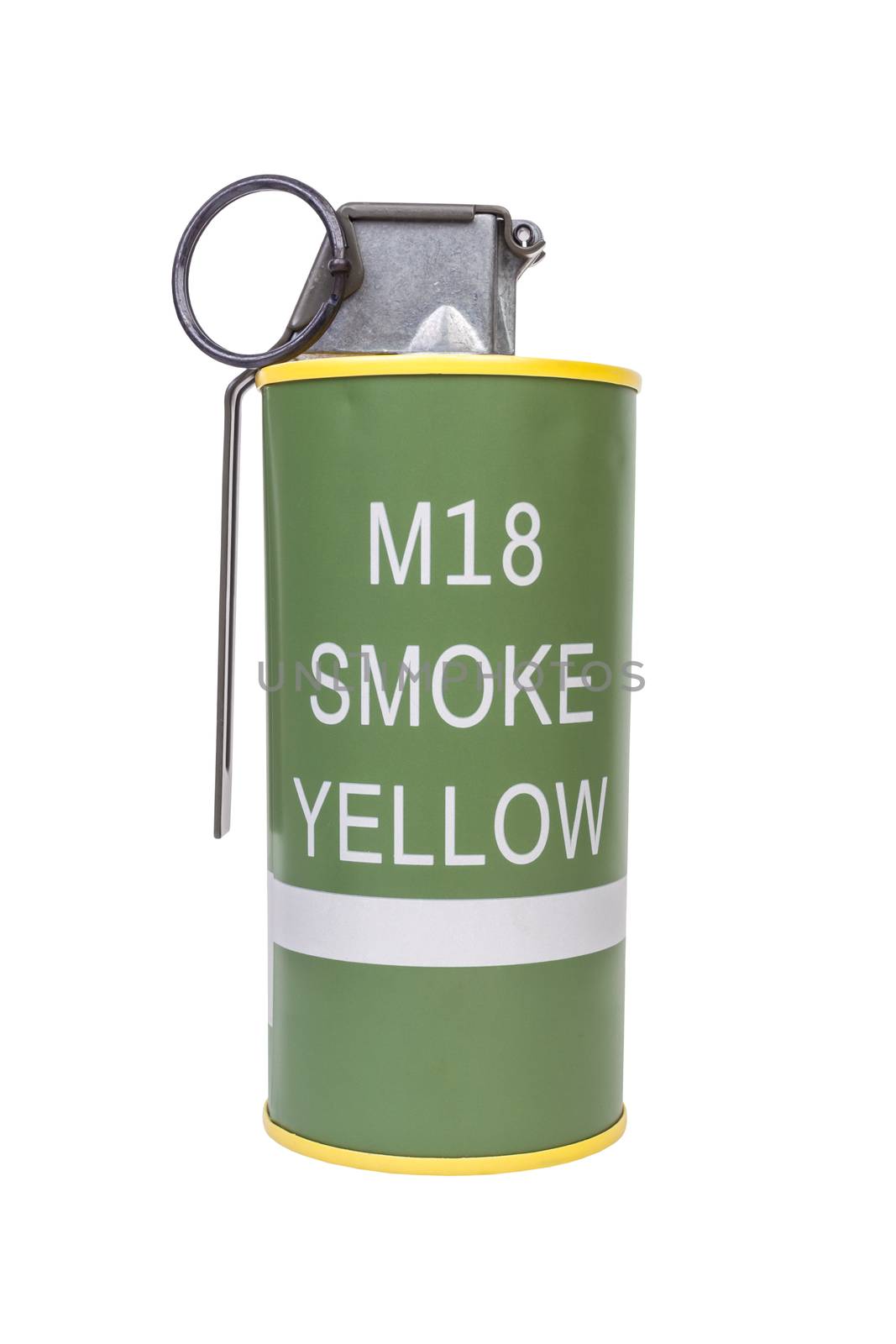 M18 Smoke Yellow explosive model, weapon army,standard timed fuz by FrameAngel