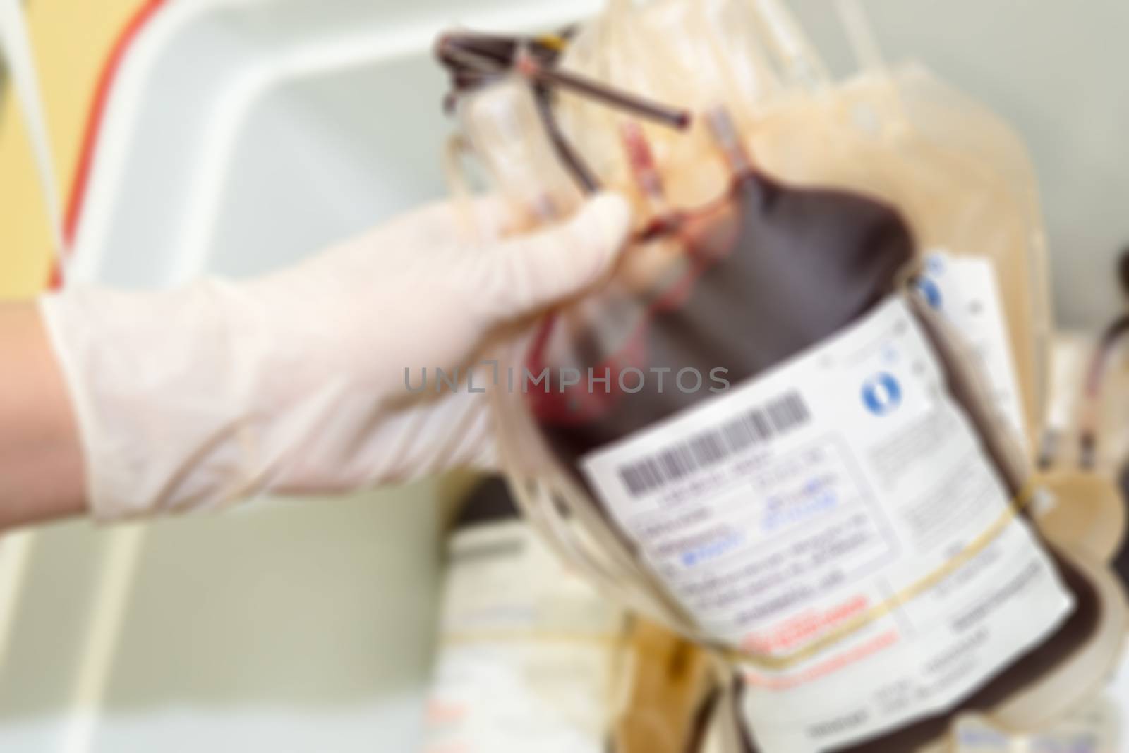 Defocus bags of blood and plasma by Yuri2012