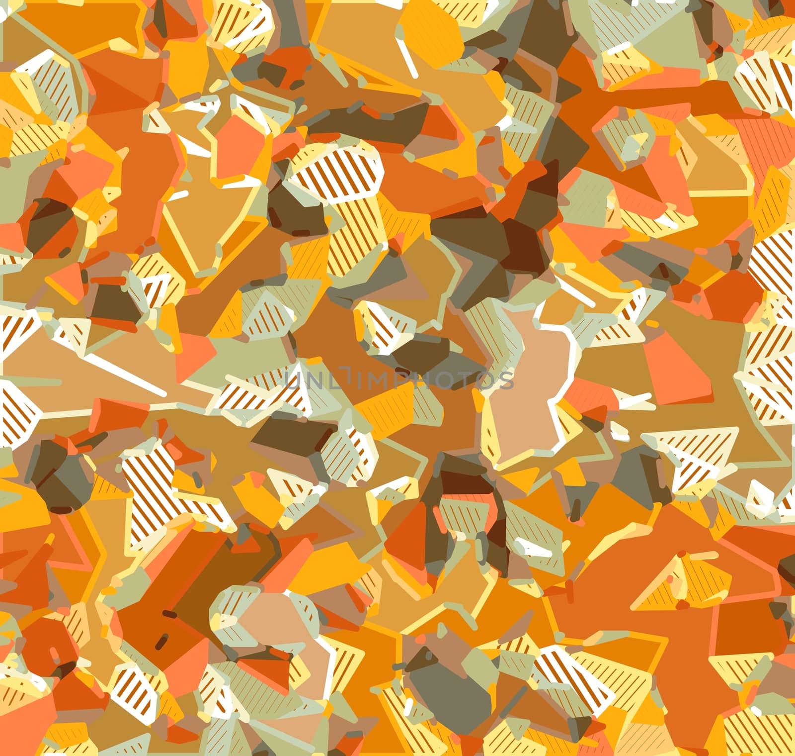 brown and yellow drawing and painting abstract background