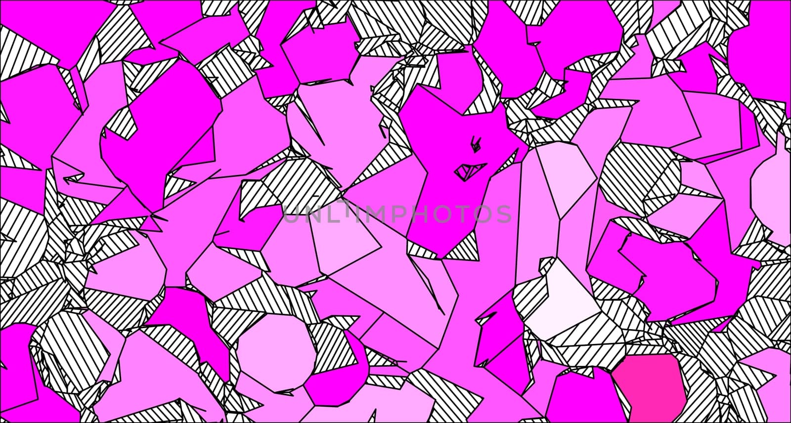 pink and purple drawing abstract by Timmi
