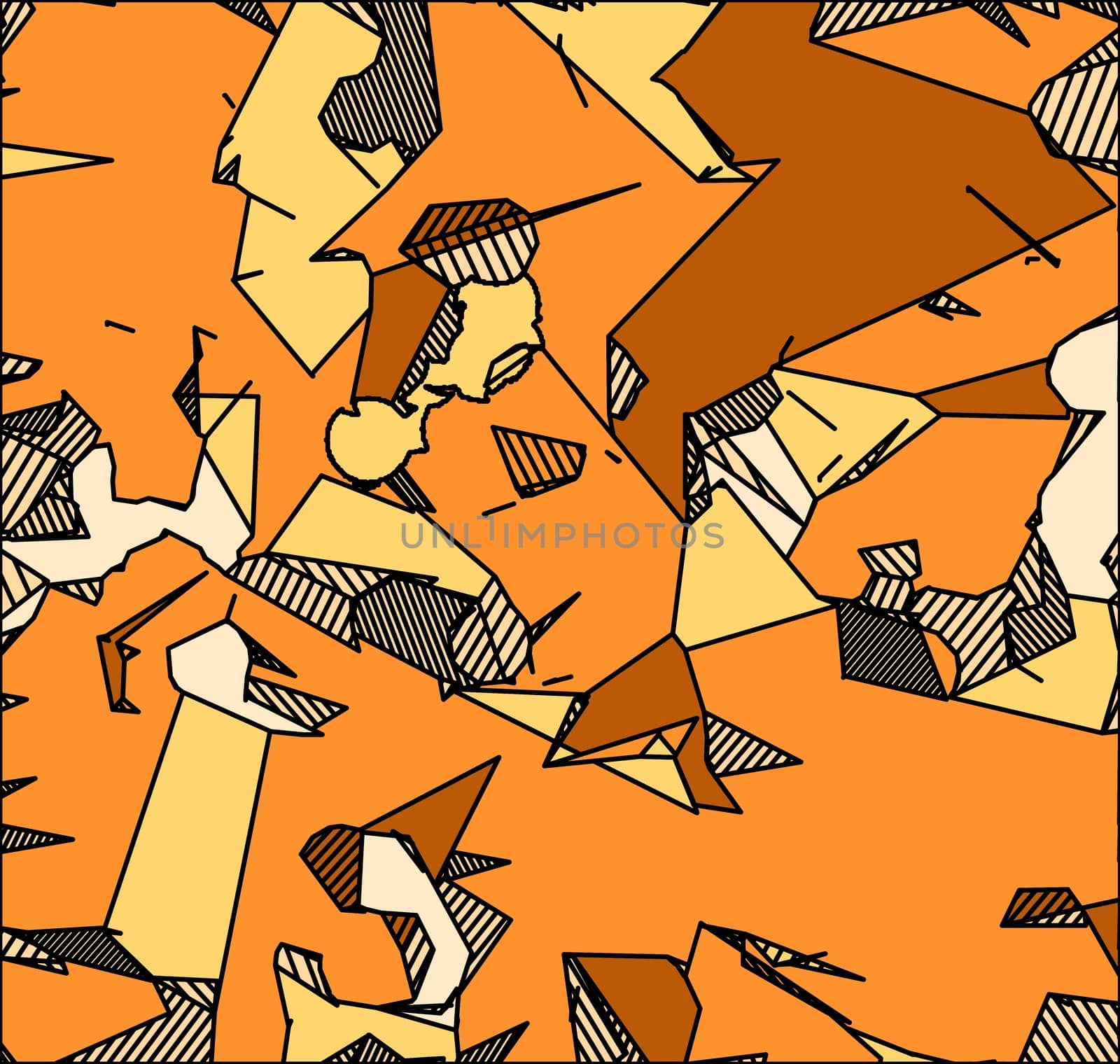 dirty sketching abstract background by Timmi