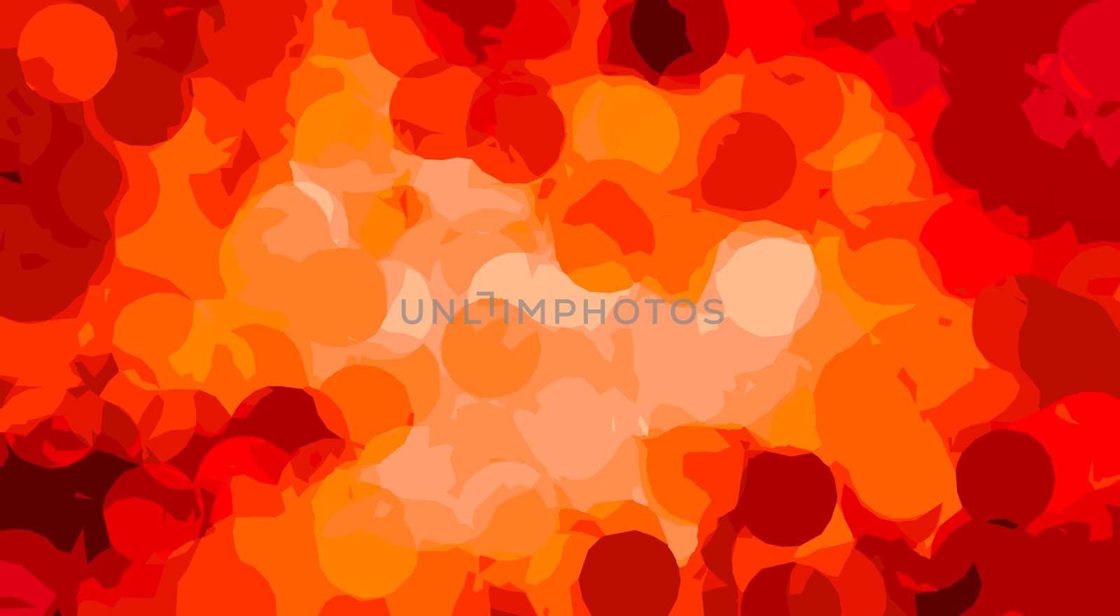 red and orange circle pattern abstract background by Timmi