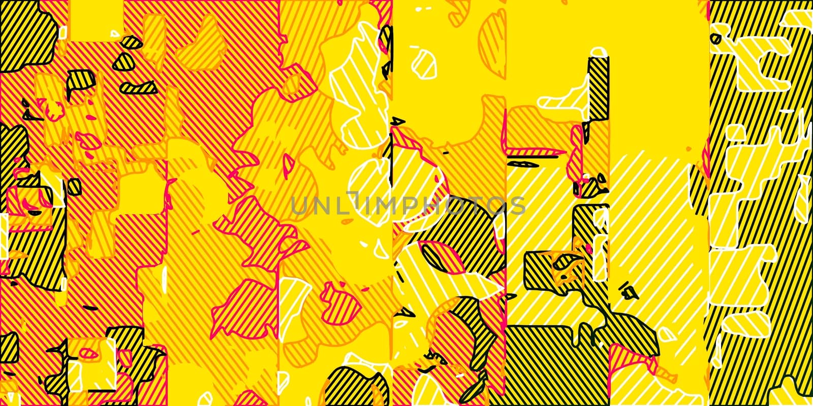 yellow black and brown abstract background