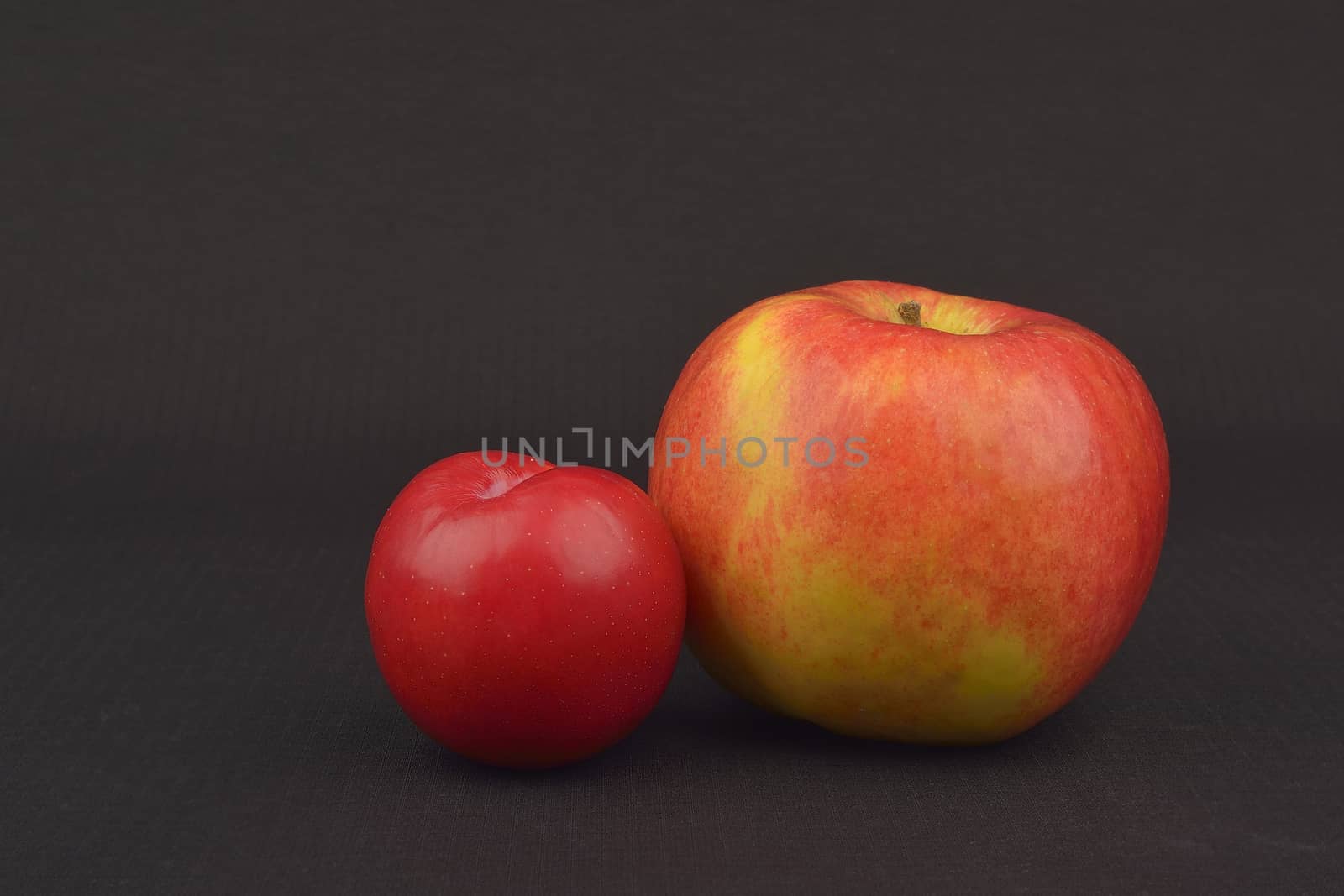 Apple and plum