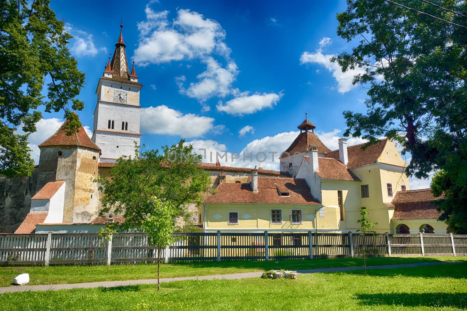 Harman, the Fortified Church, (in Brasov County), which was built in the first half of the 12th century, following the great Mongolian invasion in 1241.