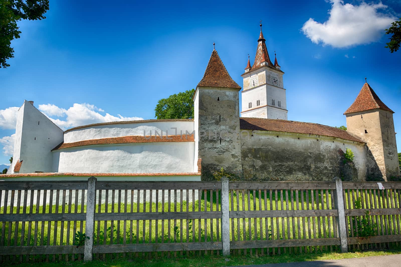 Harman, the Fortified Church, (in Brasov County), which was built in the first half of the 12th century, following the great Mongolian invasion in 1241.