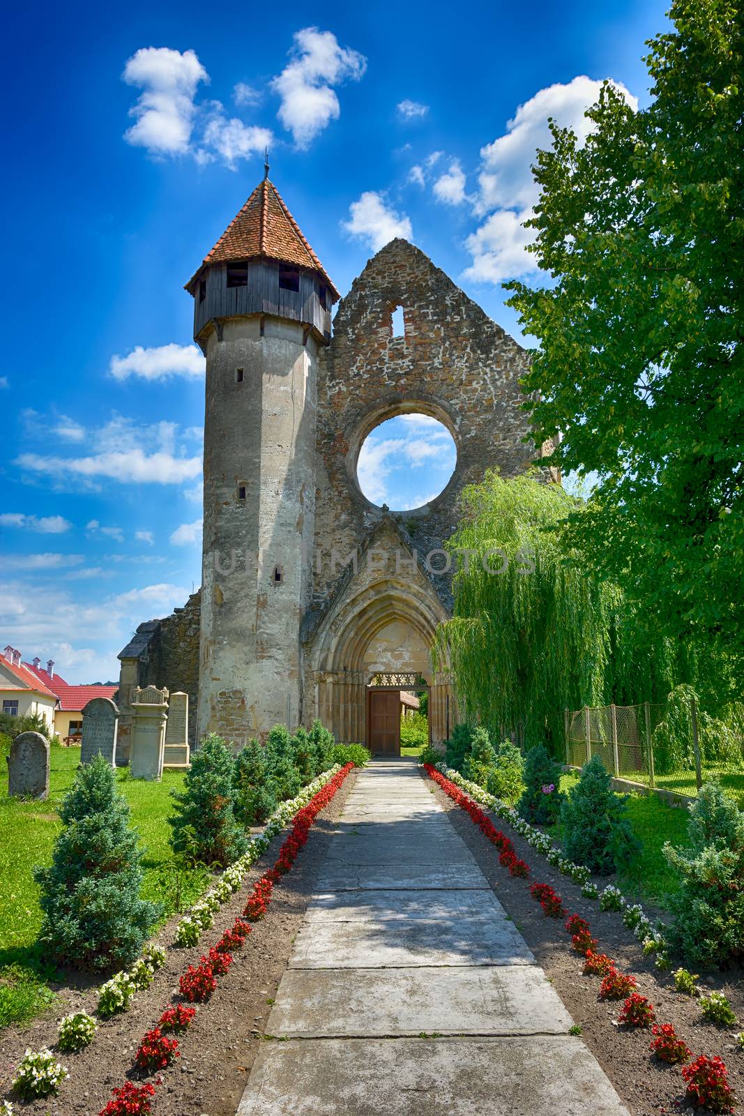 Cârţa Monastery is a former Cistercian (Benedictine) monastery in the Ţara Făgăraşului region in southern Transylvania. The monastery was probably founded in 1202-1206 by monks from Igriș abbey (daughter house of Pontigny abbey)