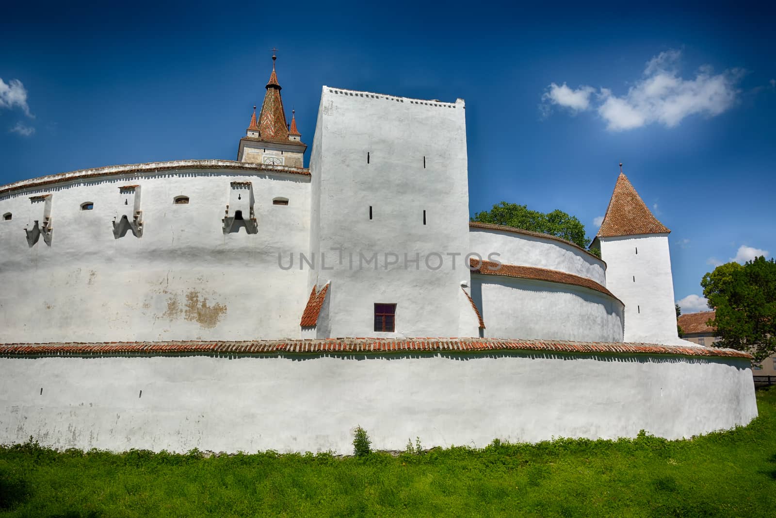 Harman, the Fortified Church, (in Brasov County), which was built in the first half of the 12th century, following the great Mongolian invasion in 1241.