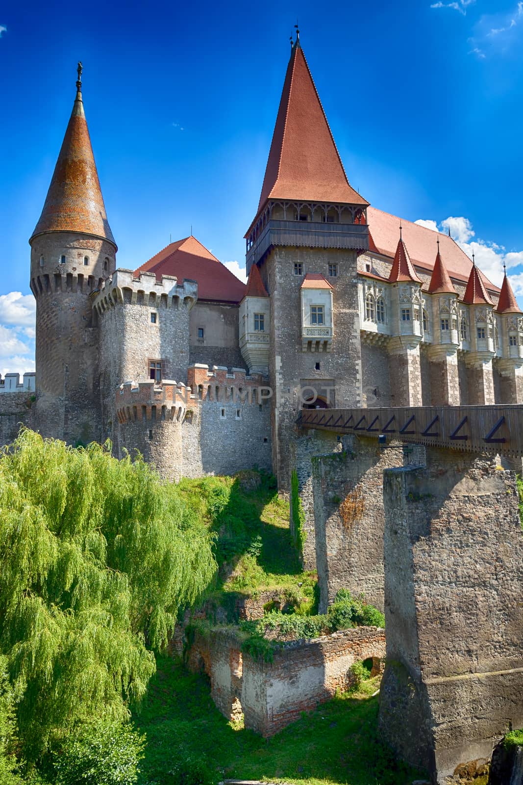 The Corvinesti castle also known as the Hunyad castle, is a Gothic-Renaissance castle in Hunedoara (Transylvania), Romania. by constantinhurghea