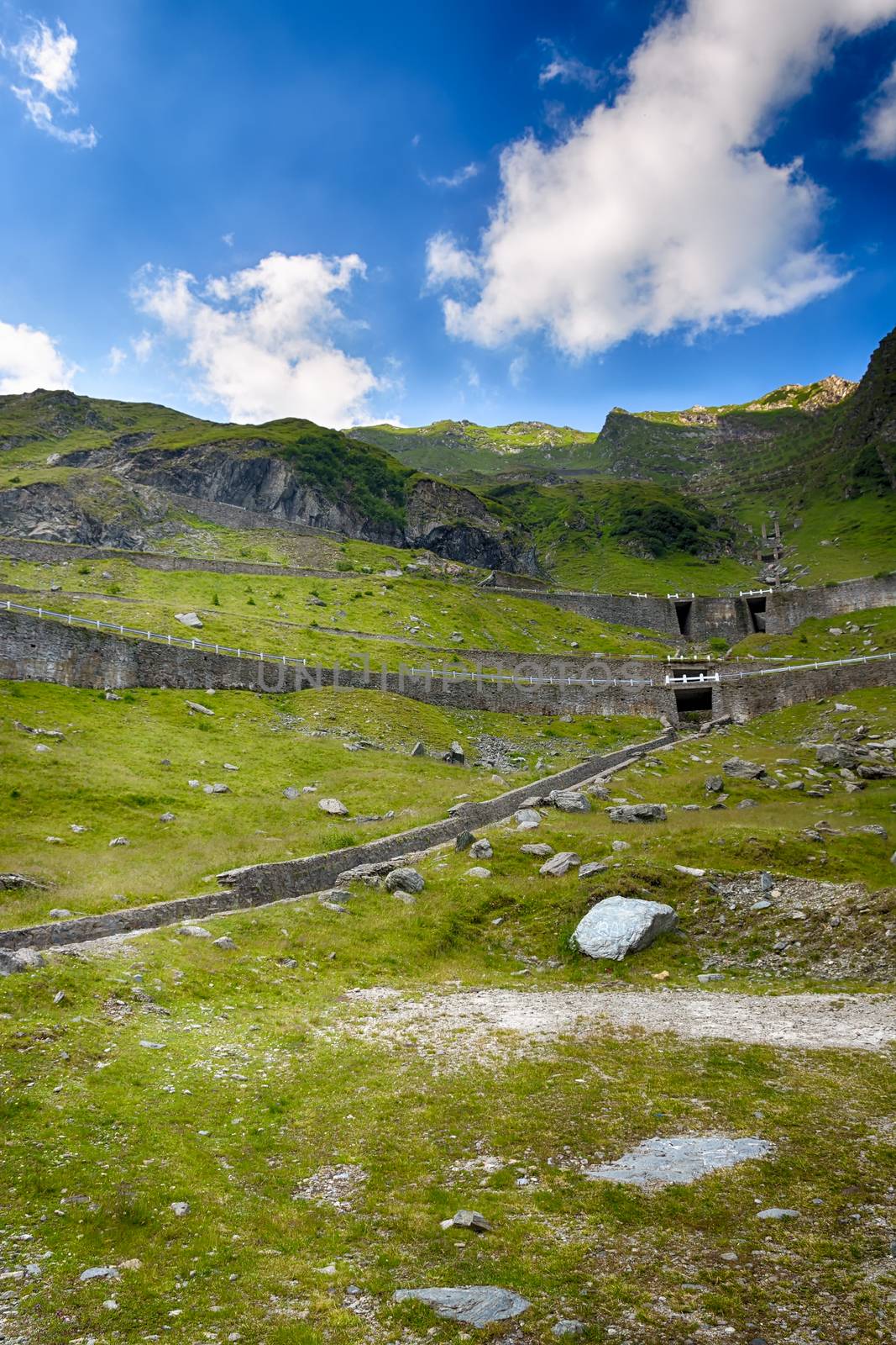 Transfagarasan mountain road, Romanian Carpathians