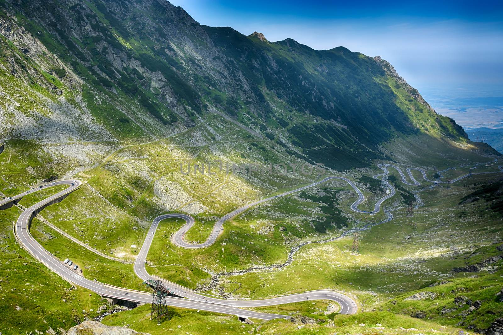 Transfagarasan mountain road, Romanian Carpathians by constantinhurghea