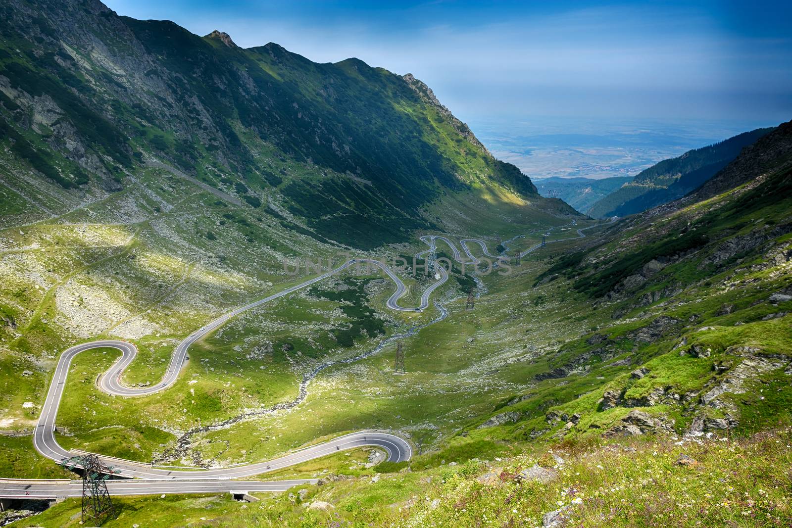 Transfagarasan mountain road, Romanian Carpathians