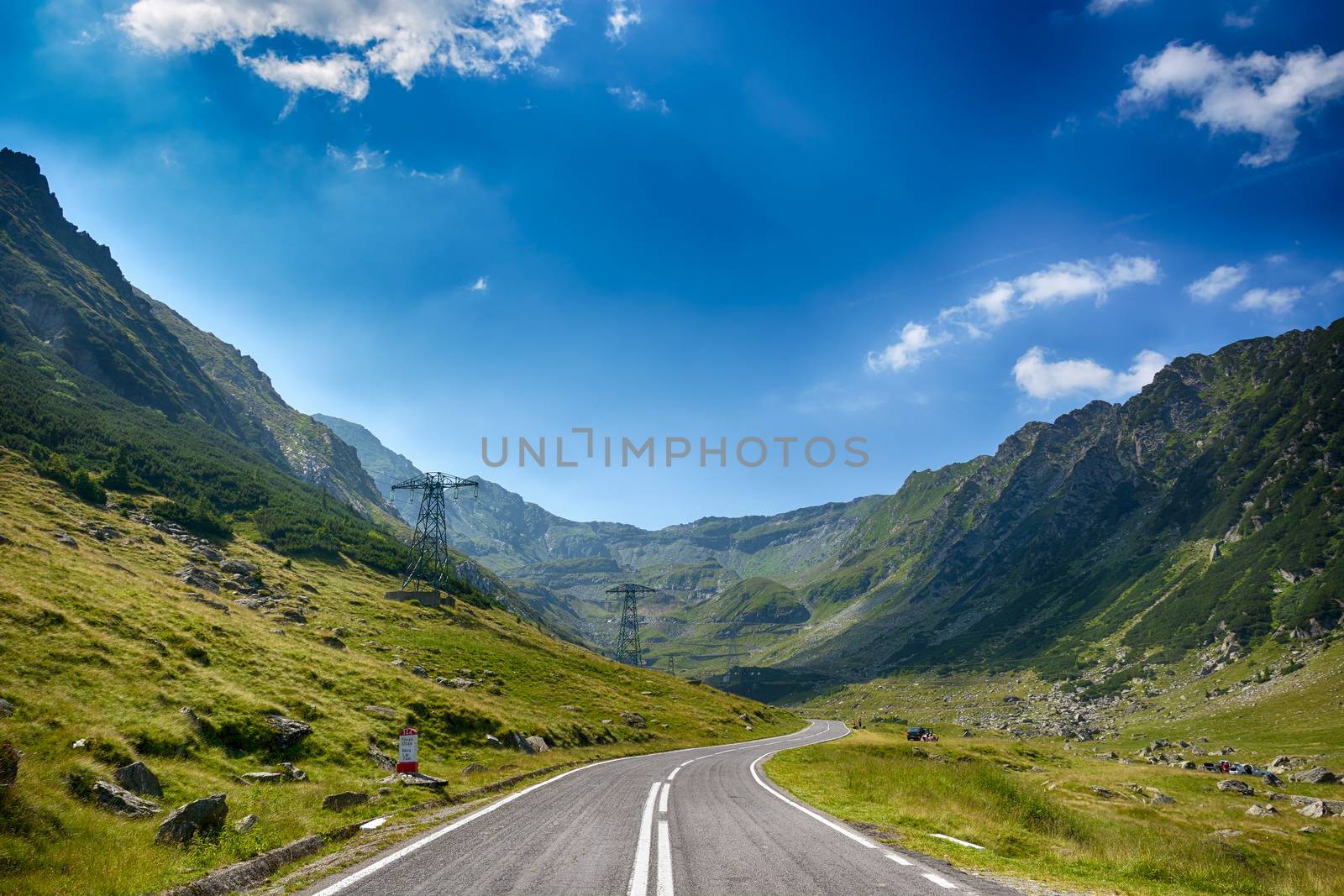 Transfagarasan mountain road, Romanian Carpathians