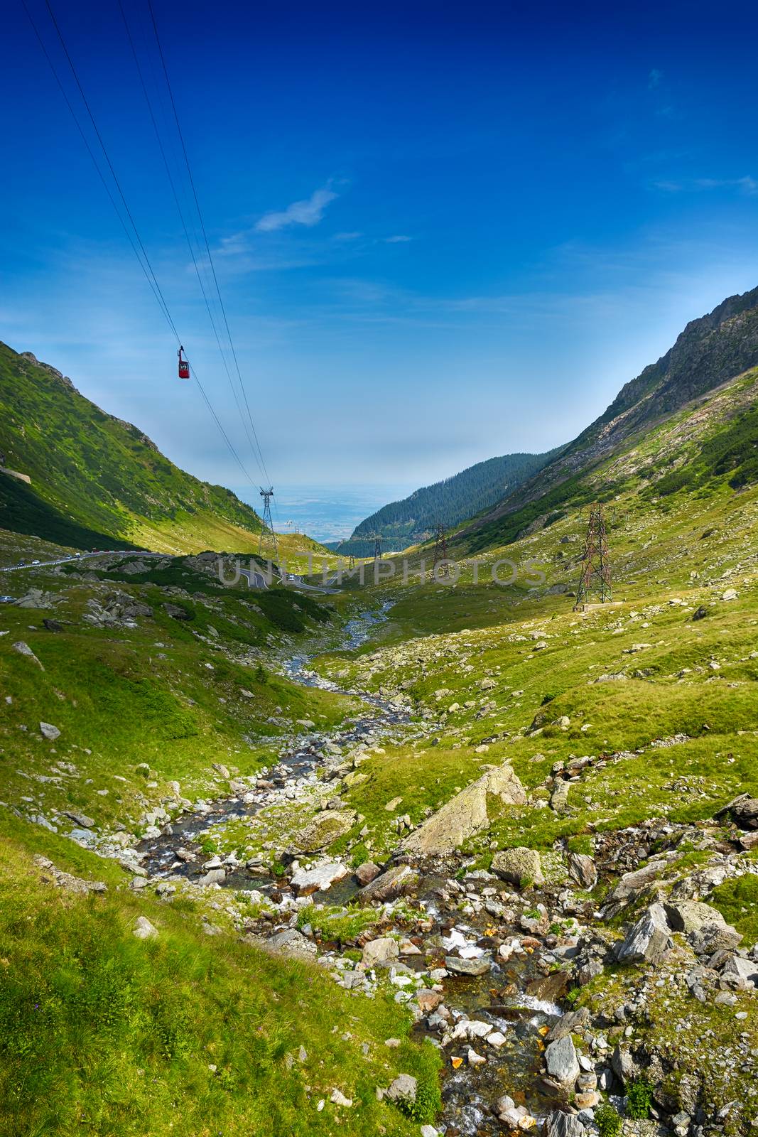 Transfagarasan mountain road, Romanian Carpathians