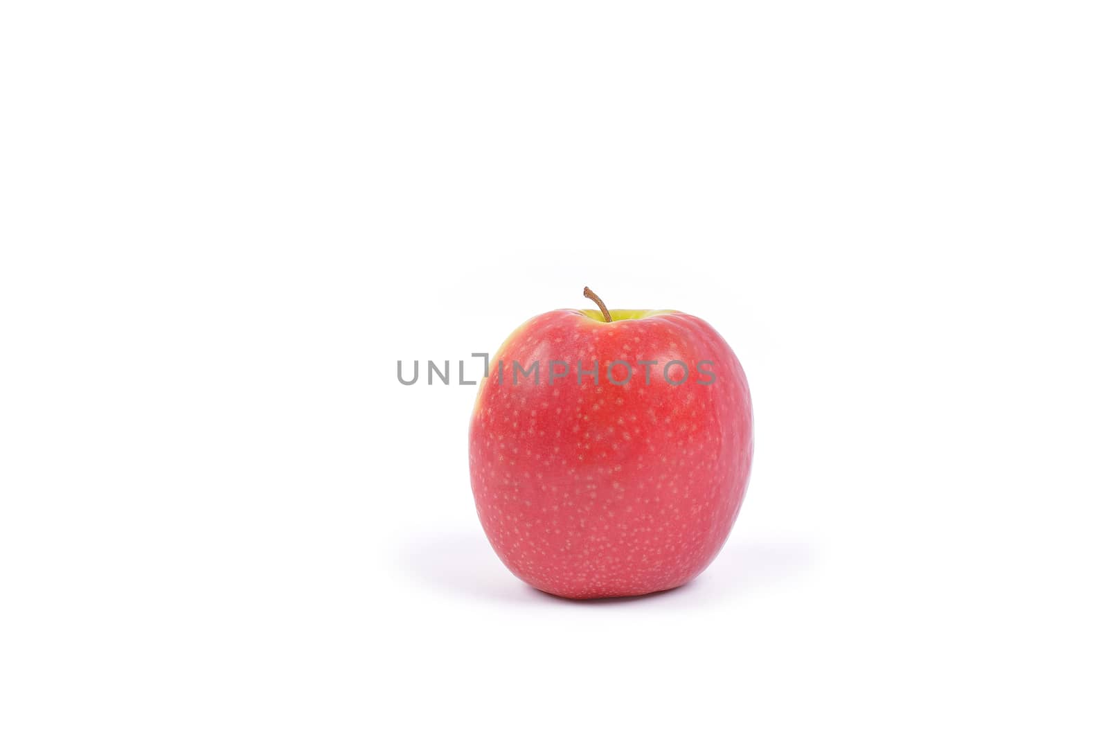 apples on a white background