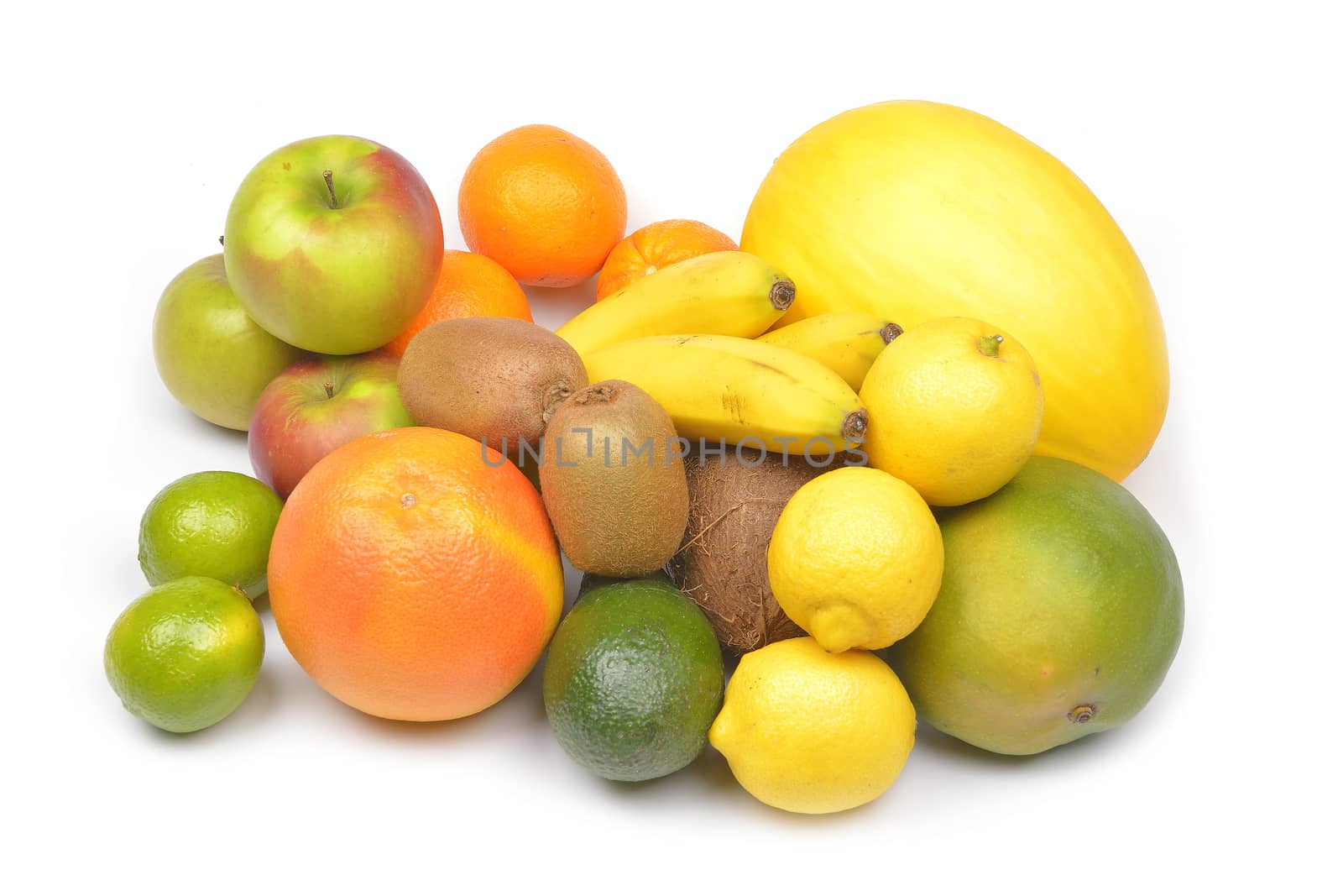 fruit on a white background by constantinhurghea