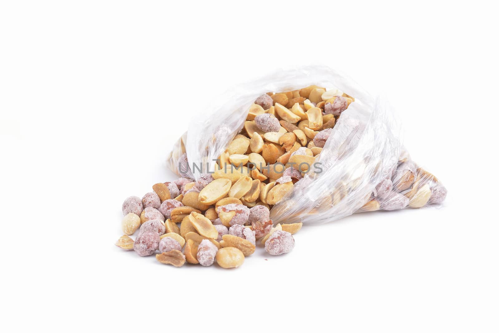 Roasted and salted peanuts