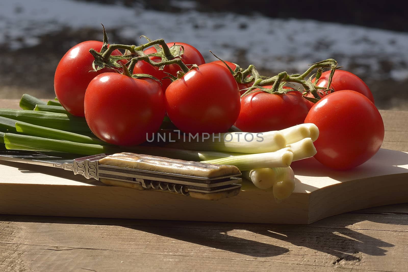 vegetables on day light and natural background by constantinhurghea