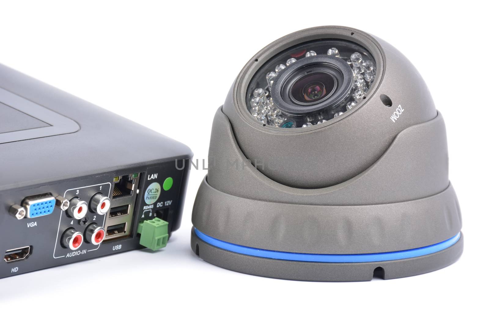 Digital Video Recorder and video surveillance dome cameras. by constantinhurghea