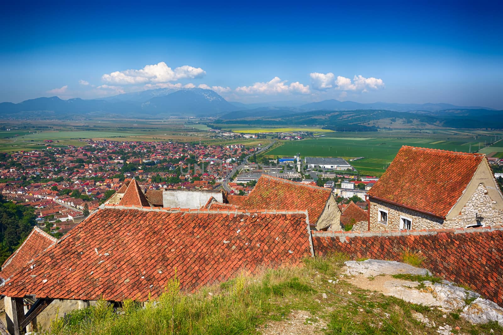 Rașnov Citadel (Romanian: Cetatea Râșnov, German: Rosenauer Burg) is a historic monument and landmark in Romania. It is situated in Râşnov, Brașov County, in the immediate vicinity of Brașov.