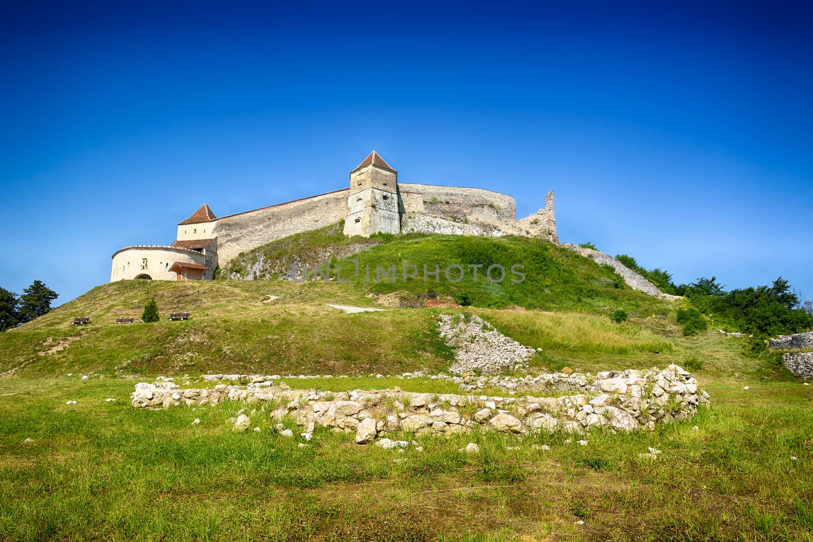 Rașnov Citadel (Romanian: Cetatea Râșnov, German: Rosenauer Burg) is a historic monument and landmark in Romania. It is situated in Râşnov, Brașov County, in the immediate vicinity of Brașov. by constantinhurghea