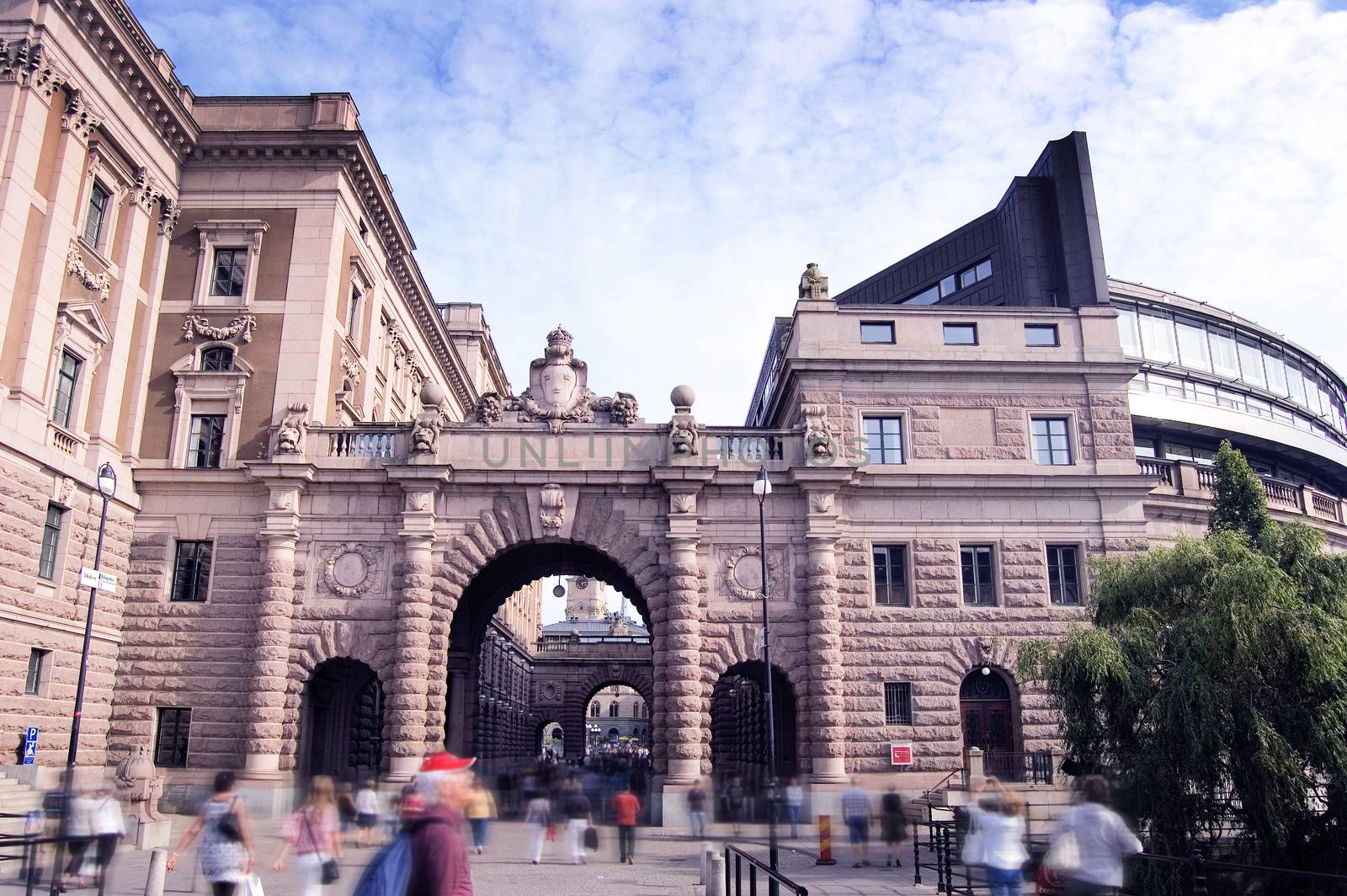 Scandinavia. Parliament in Stockholm.