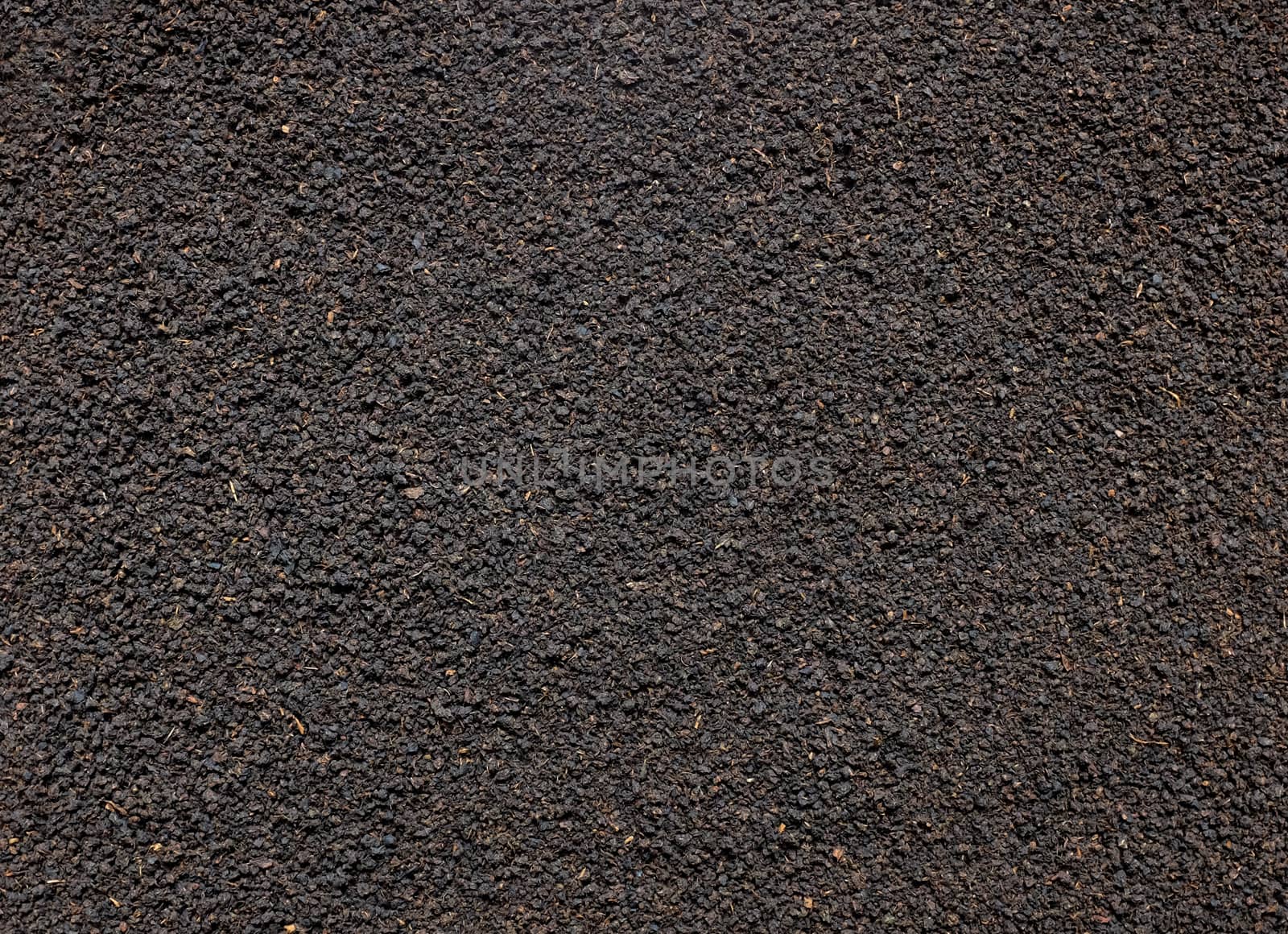 Loose leaf tea as an abstract background texture