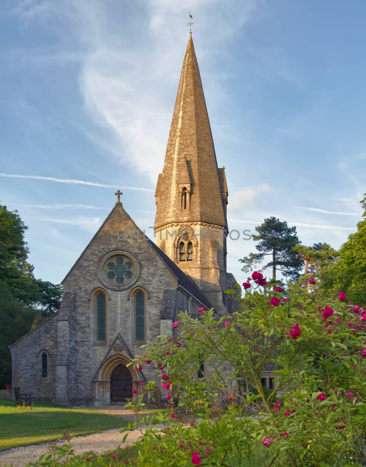 Old Church in Cotswolds, Leafield, UK by fisfra