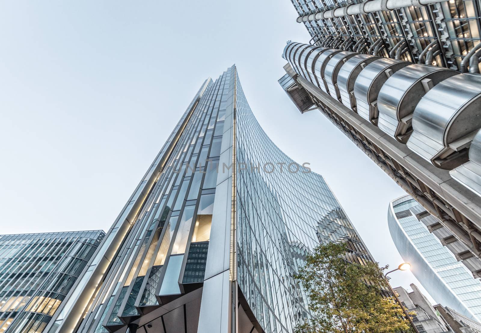 City of London at dusk, UK by jovannig