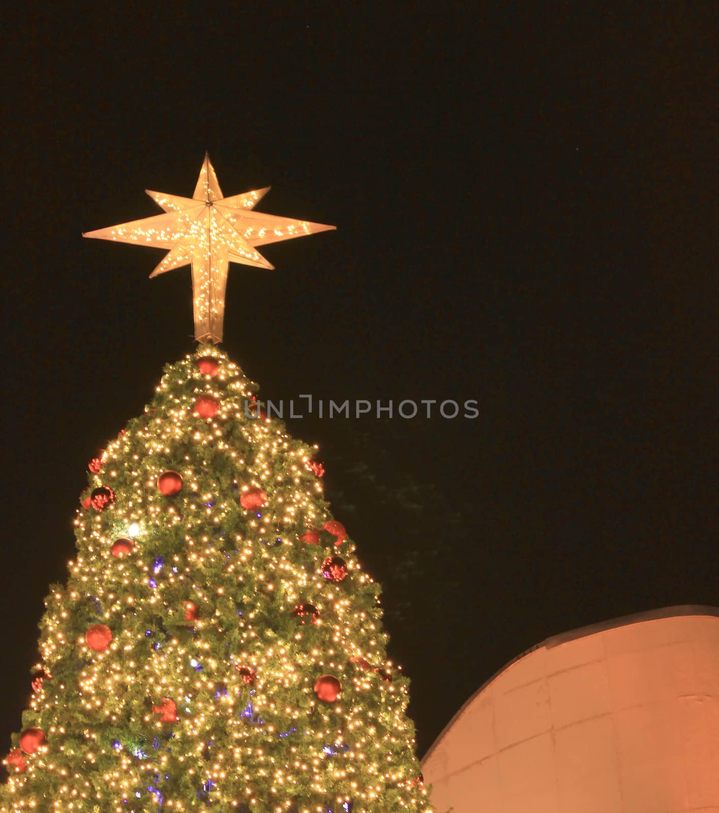 Stars and festive Christmas display. by sittiaut__jansopa