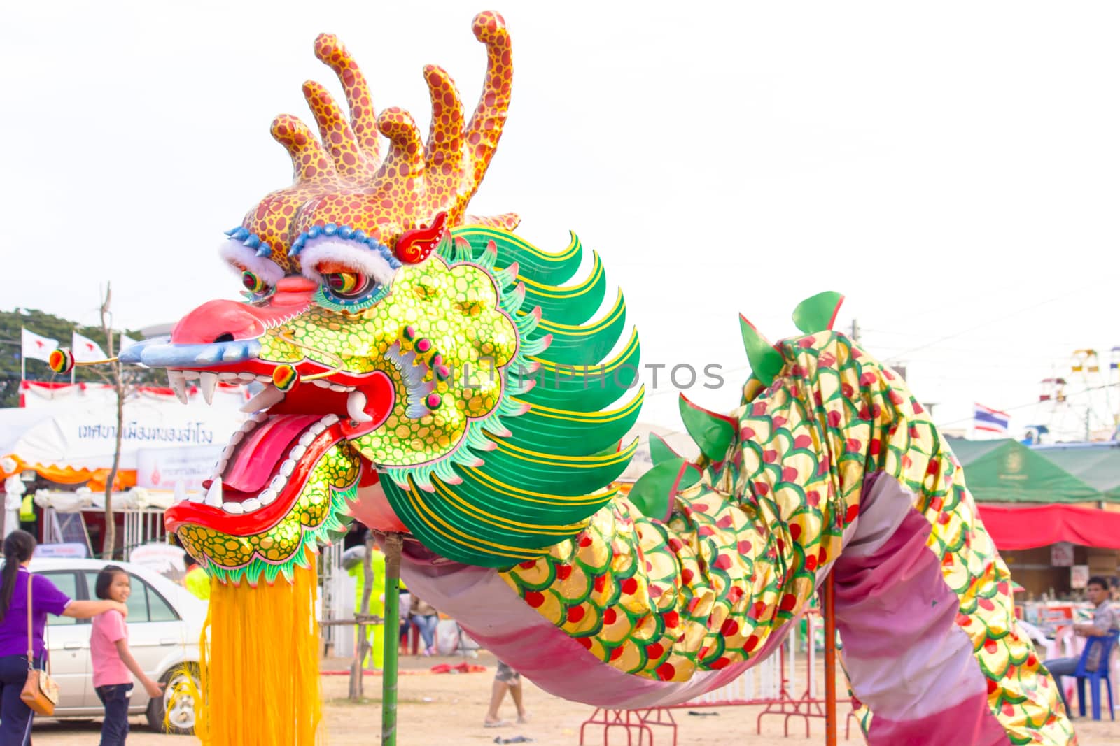 Puppet dragon The annual festival by sittiaut__jansopa