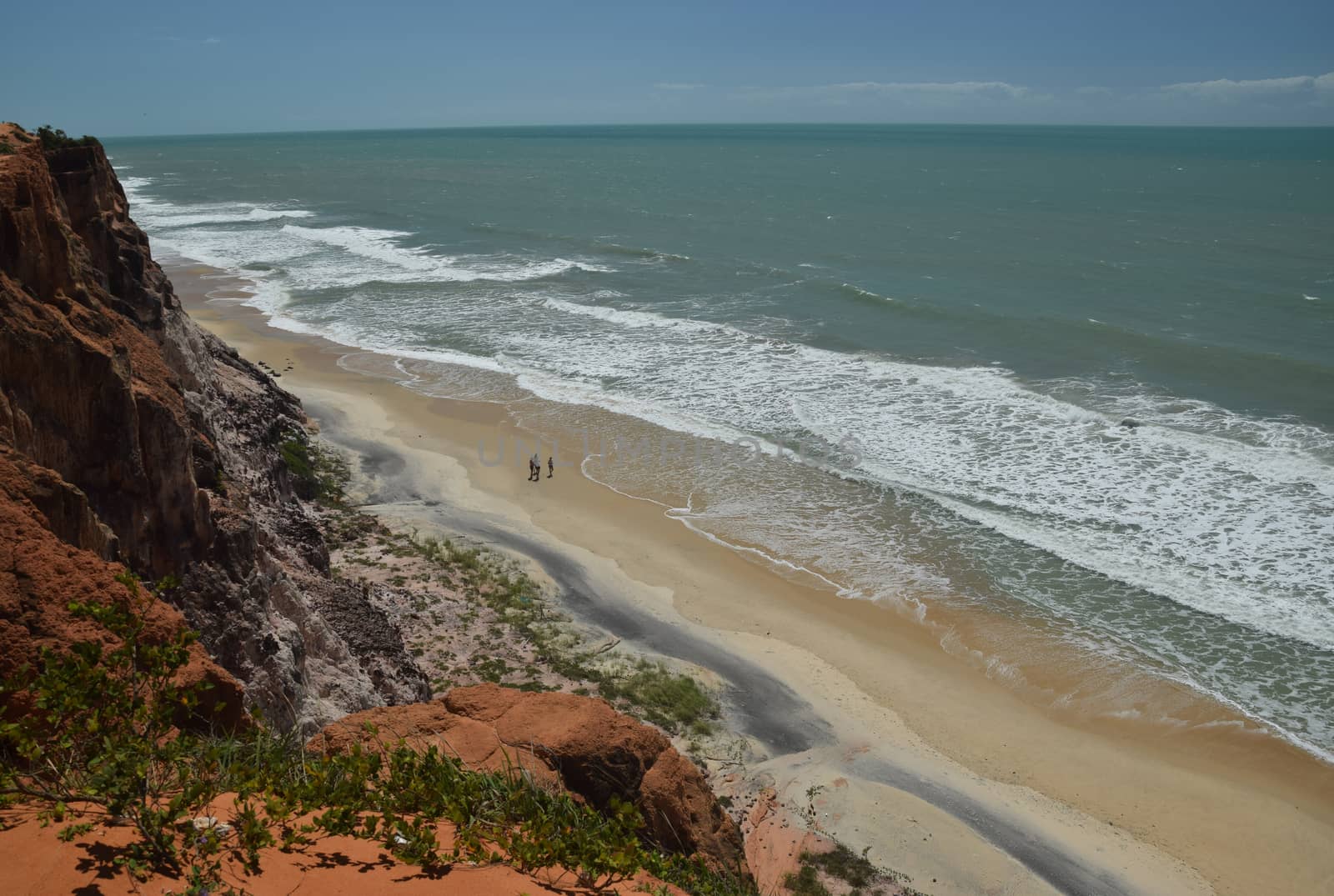 Crystalline sea beach in Natal,Brazil