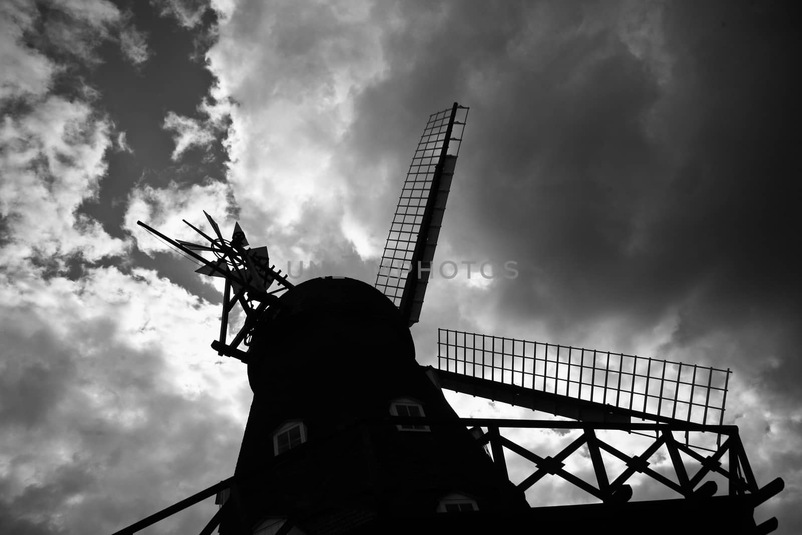 Old wind mill in Denmark