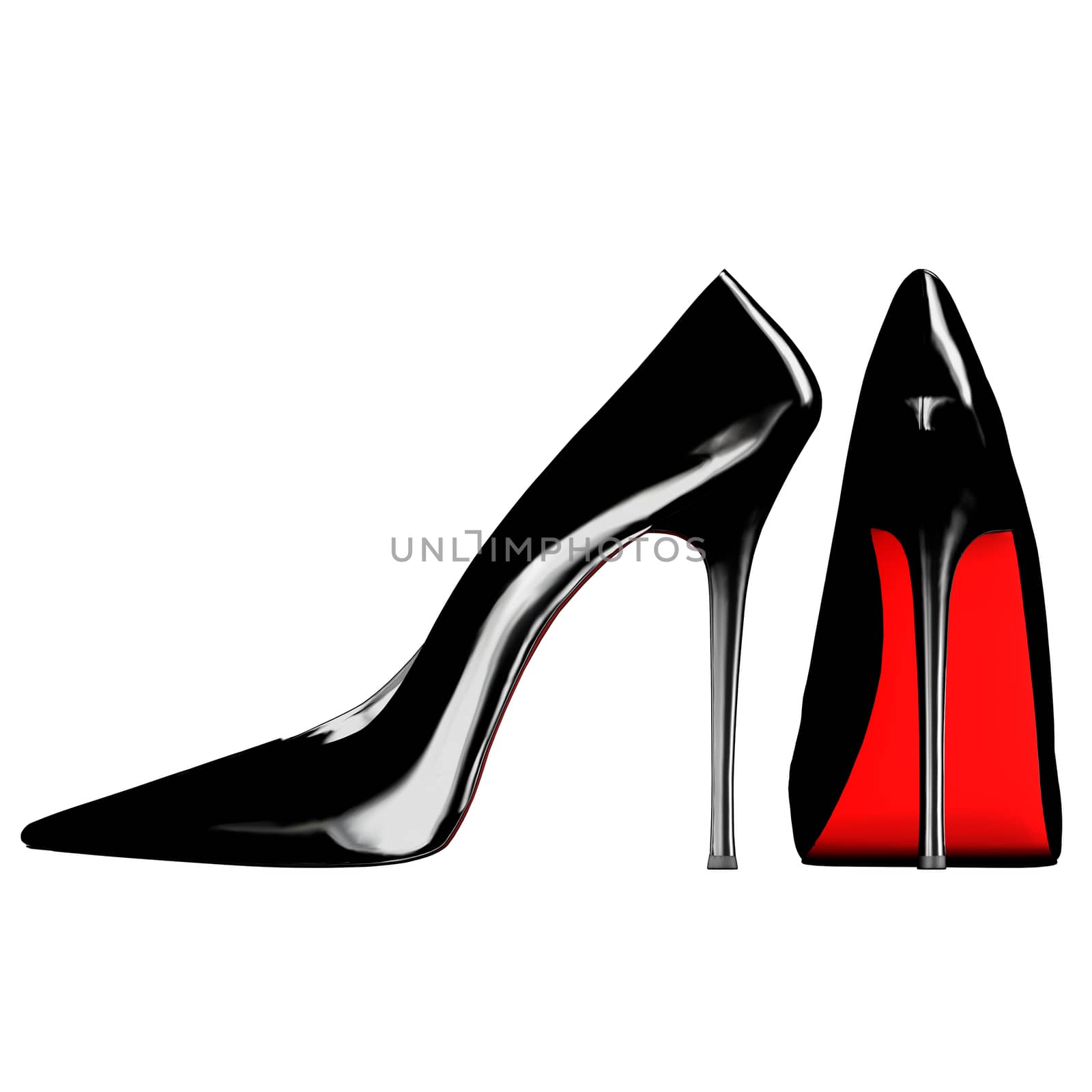 Pair of very glam pump shoes. by ytjo