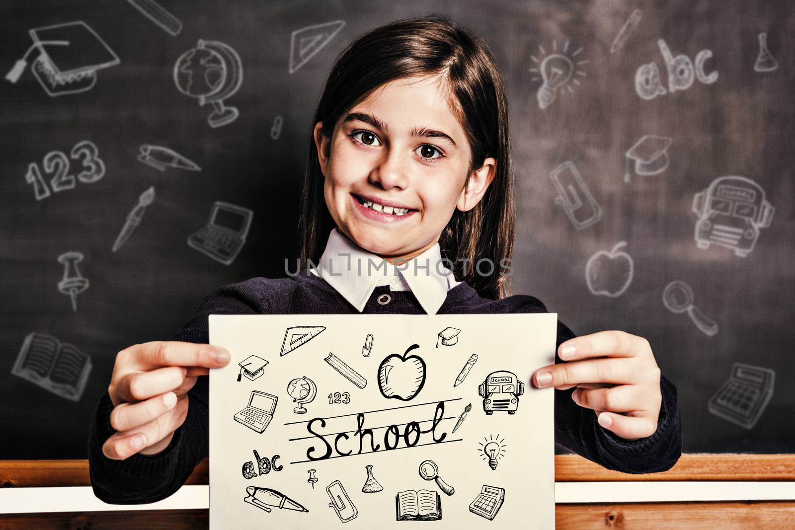 Composite image of education doodles by Wavebreakmedia