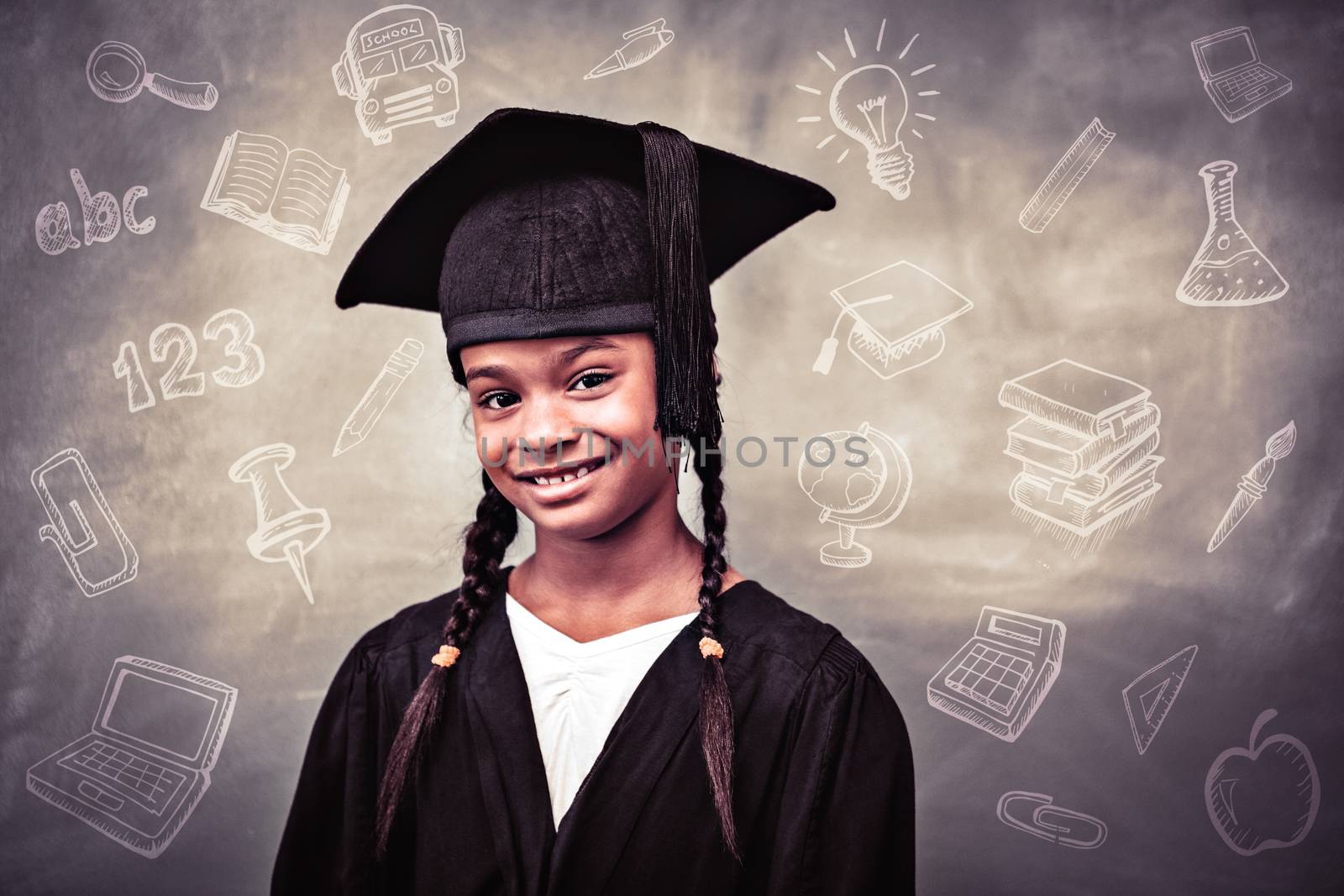 Composite image of education doodles by Wavebreakmedia