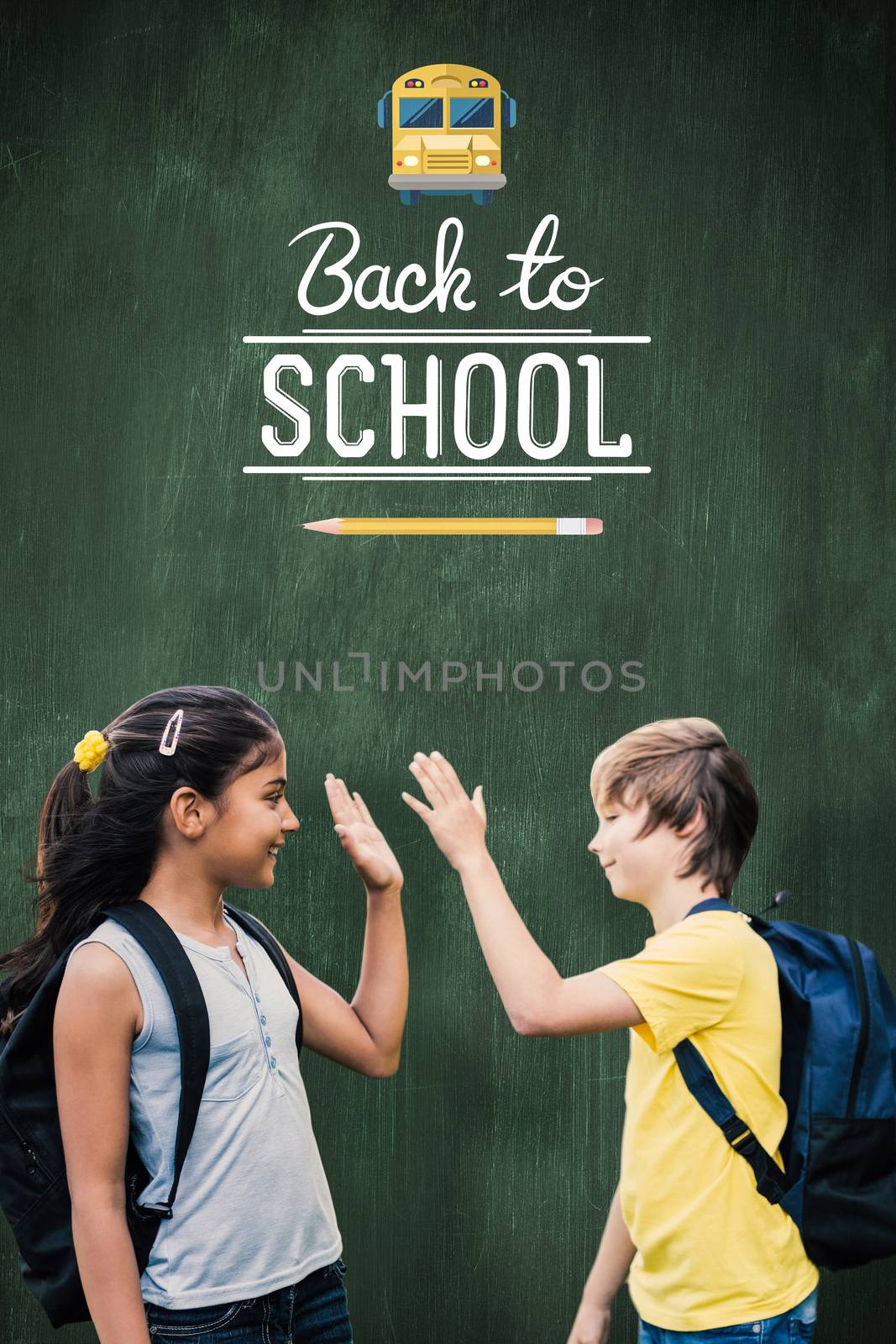 Composite image of school kids by Wavebreakmedia